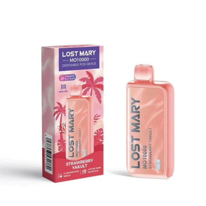 Lost Mary 10000-Strawberry yakult