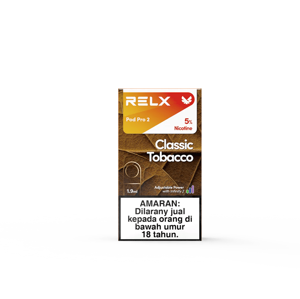 Relx Infinity Pod-Classic tobacco