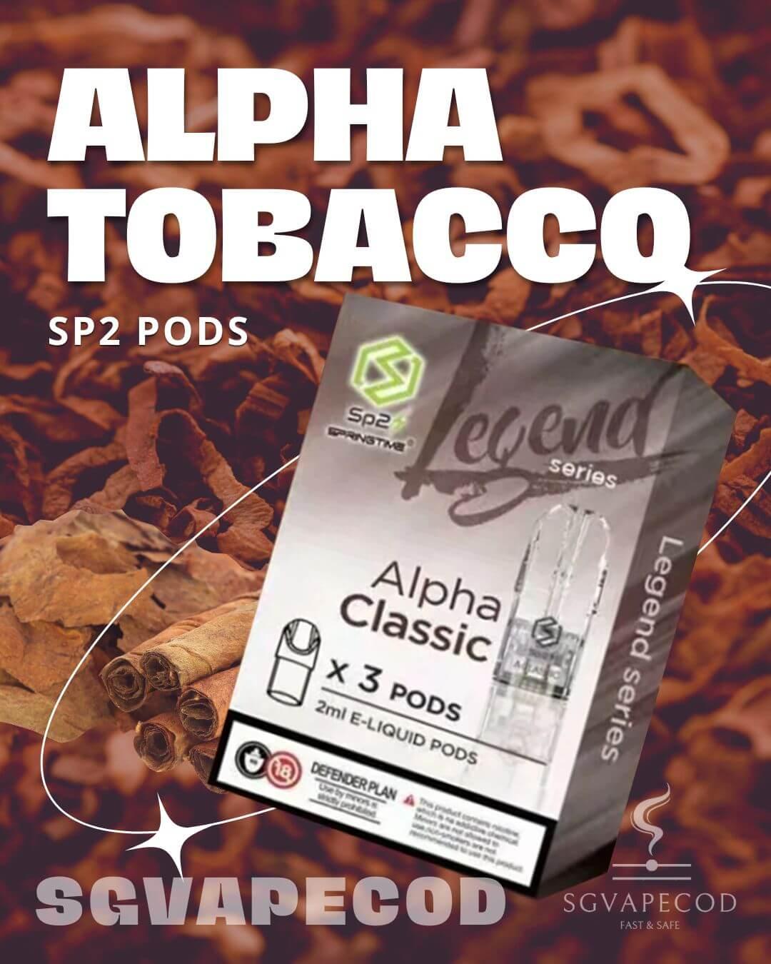 Sp2-Pod-Alpha-Tobacco-(SG VAPE COD)
