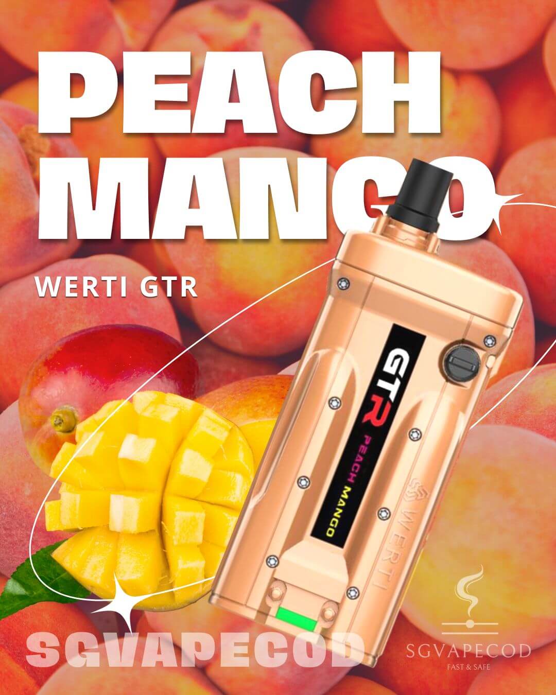 Werti-GTR-10000-Peach-Mango-(SG VAPE COD)