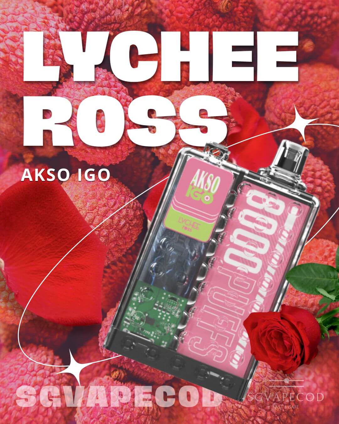 Akso IGO 8000-Lychee Ross