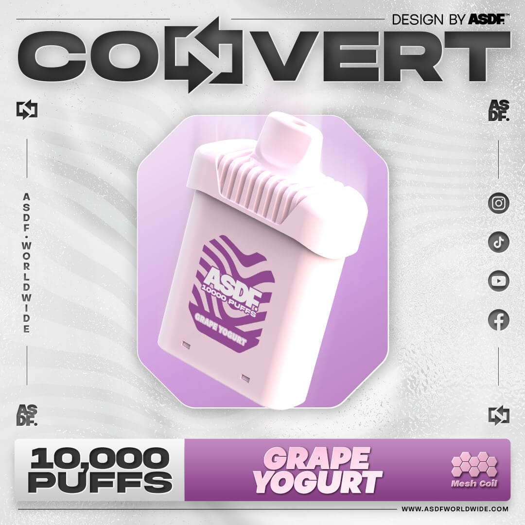 ASDF Convert 10000 Starter Kit-Grape Yogurt