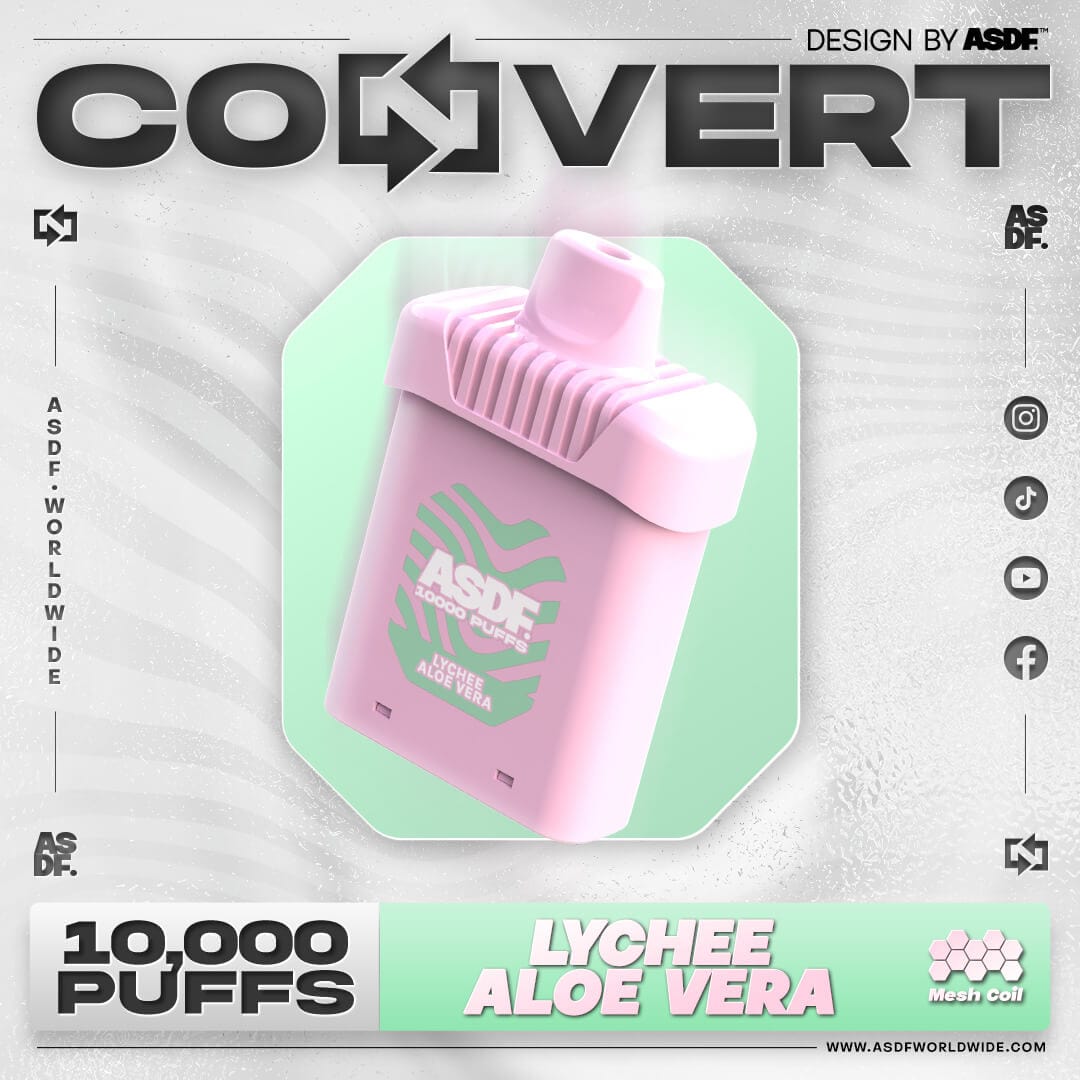 ASDF Convert 10000 Starter Kit-Lychee Aloe Vera