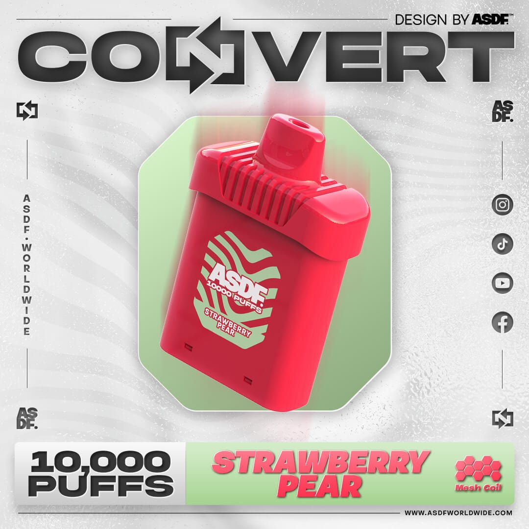 ASDF Convert 10000 Starter Kit-Strawberry Pear