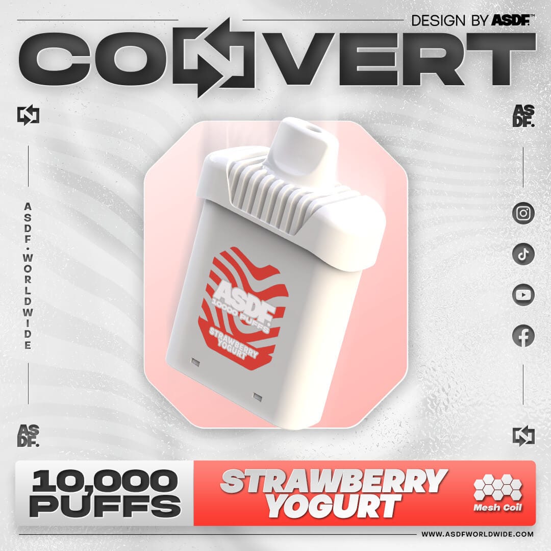 ASDF Convert 10000 Starter Kit-Strawberry Yogurt