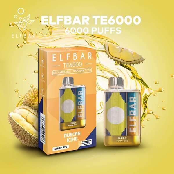 Elf-Bar-TE-6000-Durian-King-(SG VAPE COD)