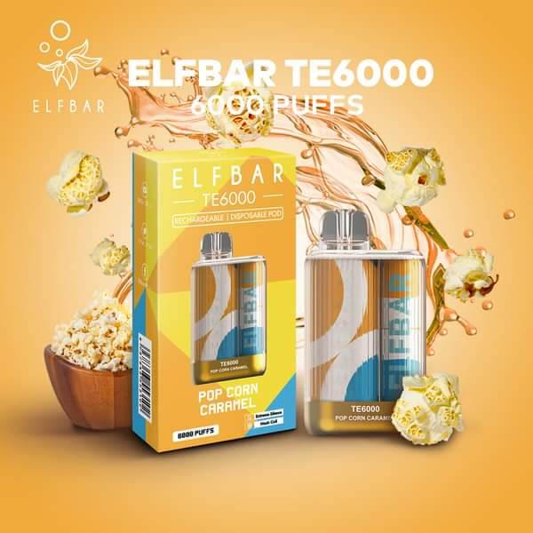 Elf-Bar-TE-6000-Popcorn-Caramel-(SG VAPE COD)