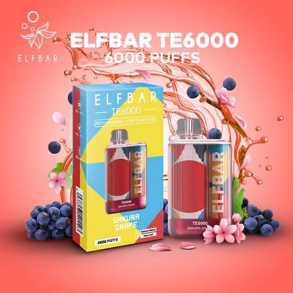 Elf-Bar-TE-6000-Sakura-Grape-(SG VAPE COD)