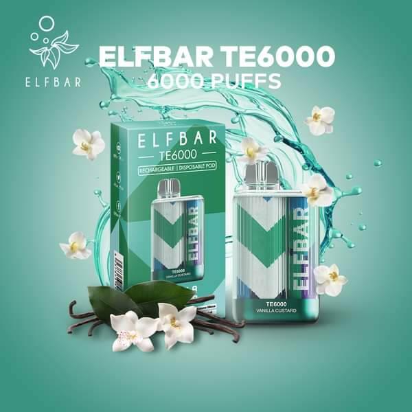 Elf-Bar-TE-6000-Vanilla-Custard-(SG VAPE COD)