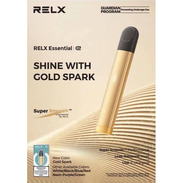 Relx Essential Device-Gold