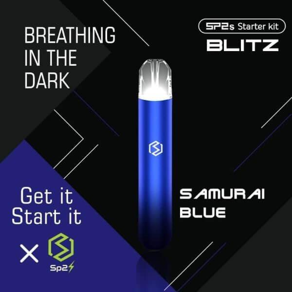 Sp2-Classic-Device-Samurai-Blue-(SG VAPE COD)