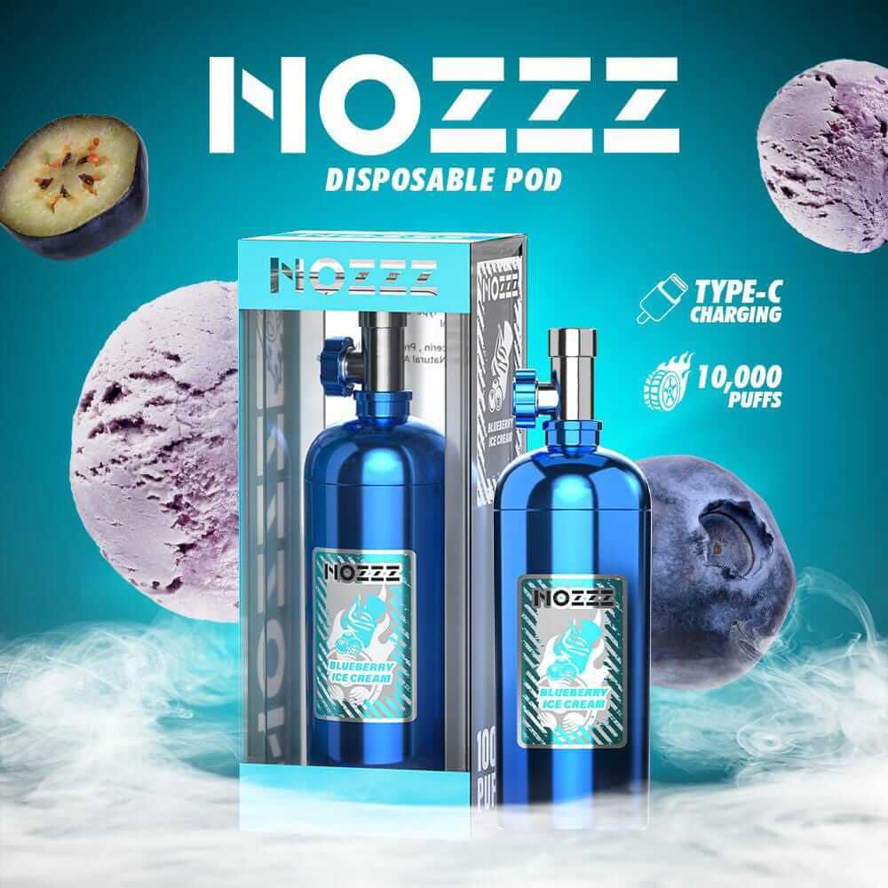 Nozzz-Blueberry Ice Cream